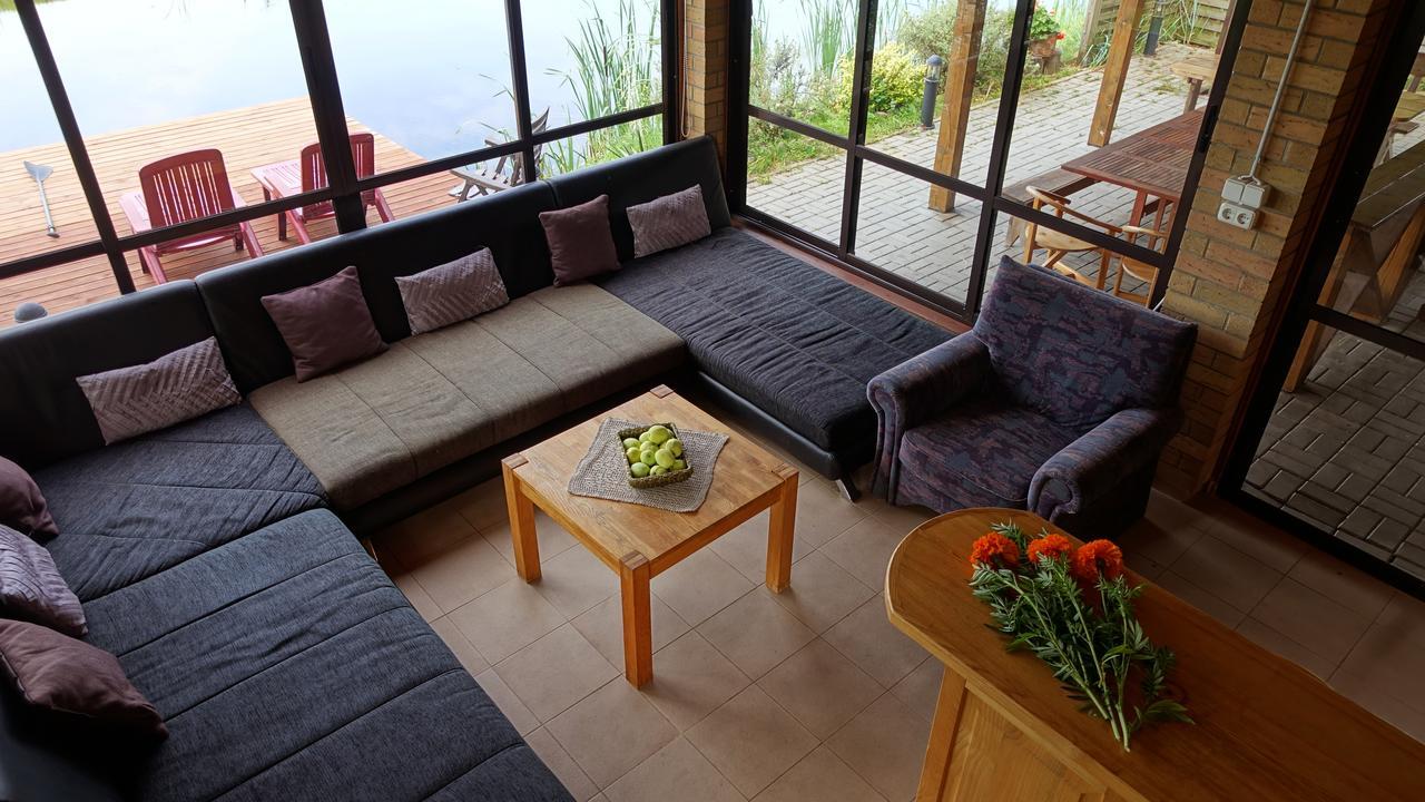 Raudonkalnis Guest House Mankiskiai Ngoại thất bức ảnh